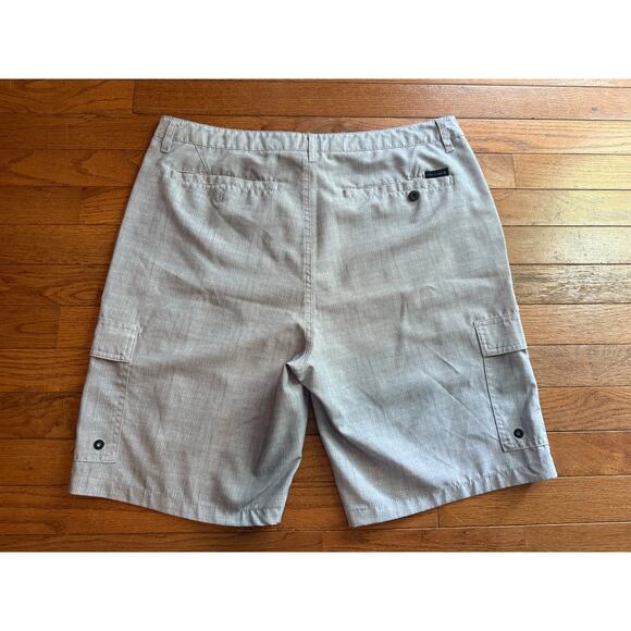 Ocean Current Mens Shorts Size 34 Light Grey Cargo - Picture 6 of 8